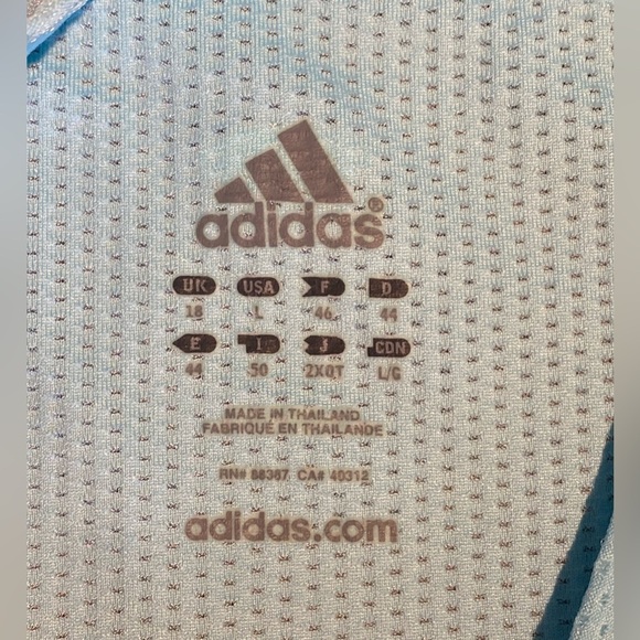 Adidas Cap-Sleeve Tennis Top, size L - Picture 4 of 7